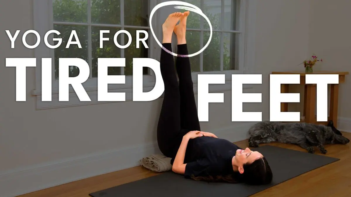 Yoga For Tired Feet – 14 Minute Yoga Practice