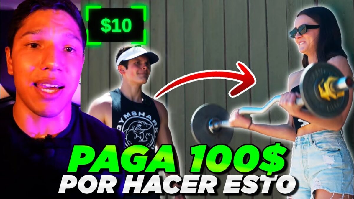 😱Vence El Curl Imposible Y GANA $100! | Will Tennyson Regala Dinero A Gente Fitness En La Playa
