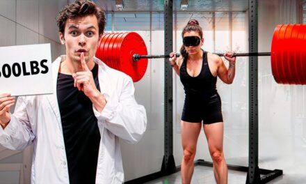 How Strong Are You Blindfolded? (Experiment)