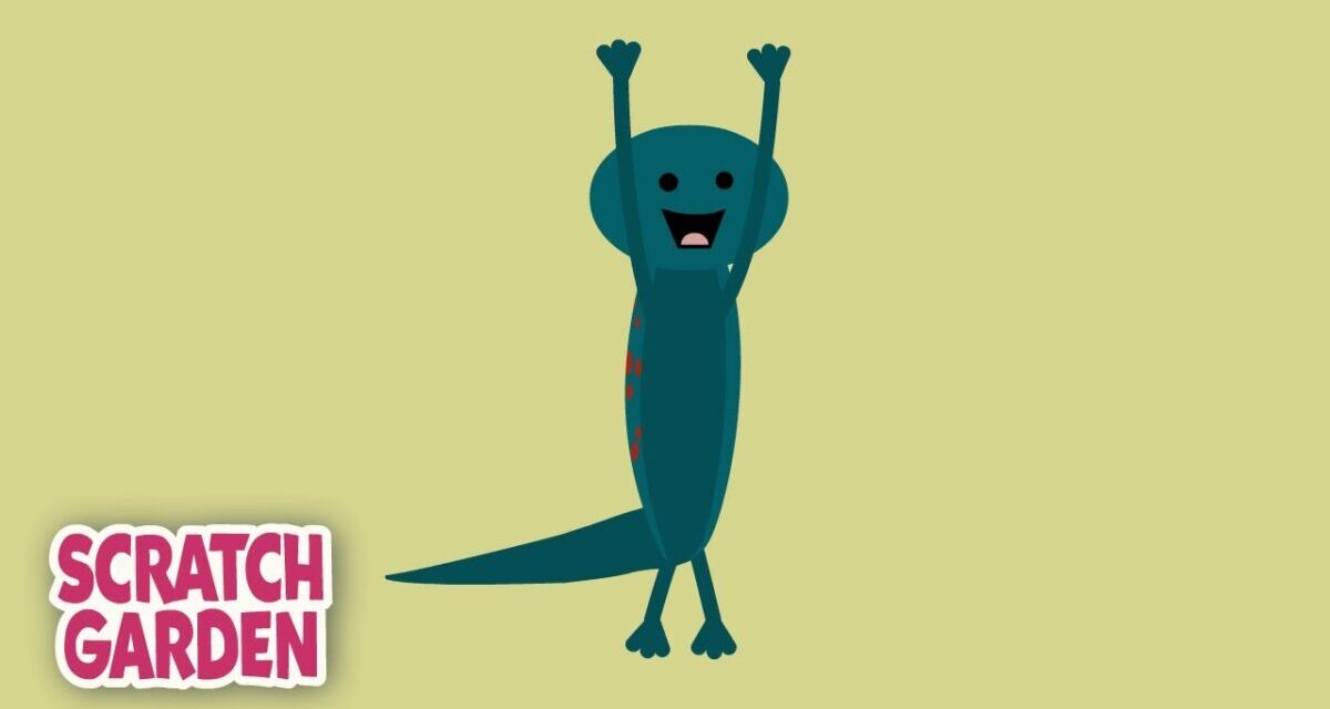 Salamander Yoga! | 5-minute Yoga Break | Scratch Garden