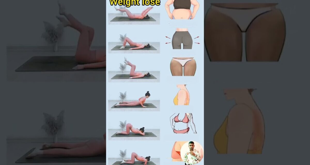 Weight Loss Exercises At Home#yoga #weightloss #fitnessroutine #short