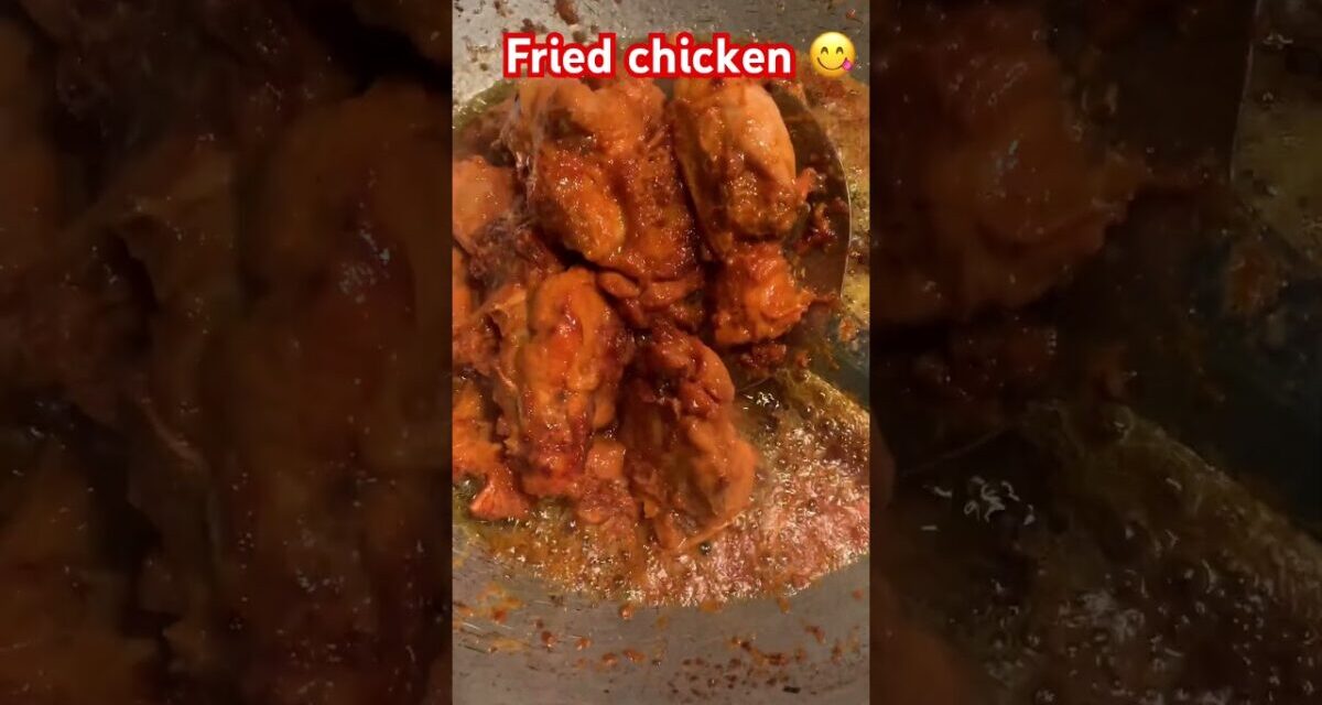 Crunchylicious Fried Chicken 😋A Mouthwatering Recipe! #viral #shortvideo #mixofArt