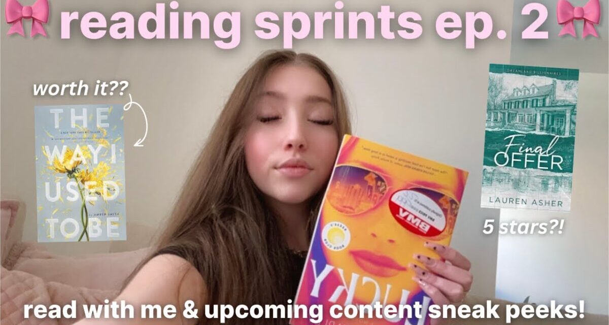 READING SPRINTS Ep.2 🌸 Hangout With Me & Content Sneak Peaks!