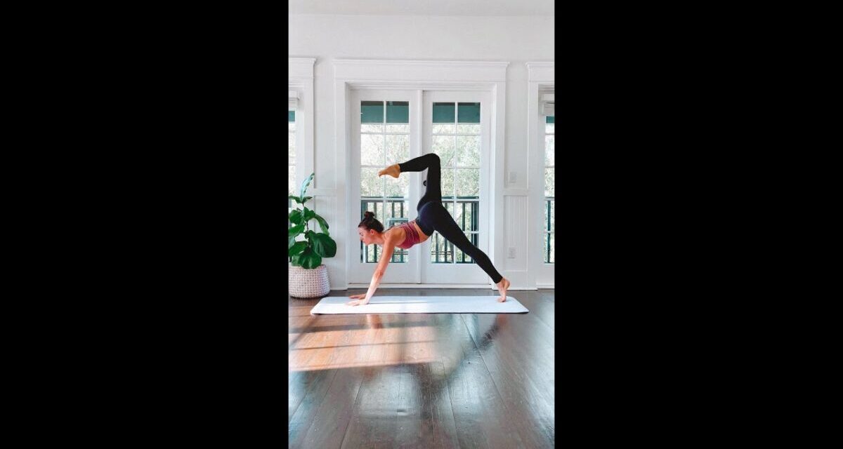 🤫 Secret Tip For Downward Dog  – Do You Do This? #yoga #downwarddog #shorts