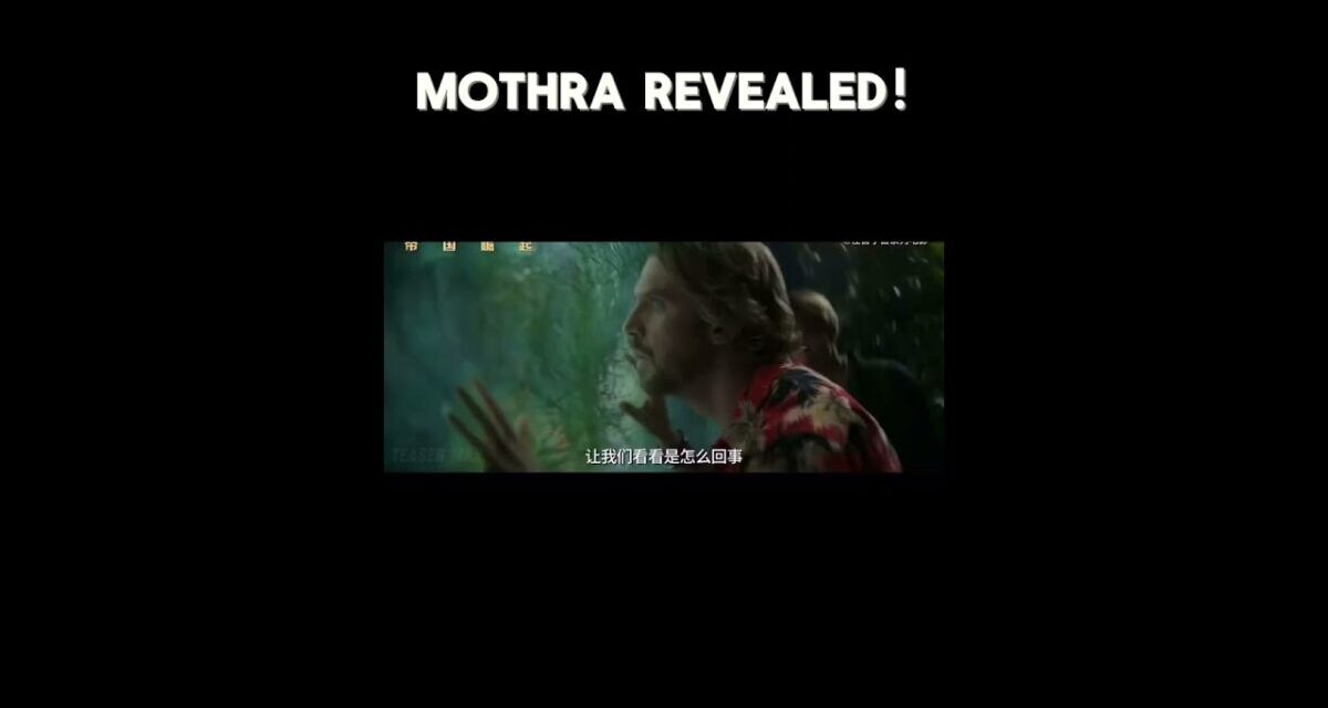 Mothra Revealed! | Godzilla X Kong | The New Empire #monsterverse #godzilla #kong #mothra