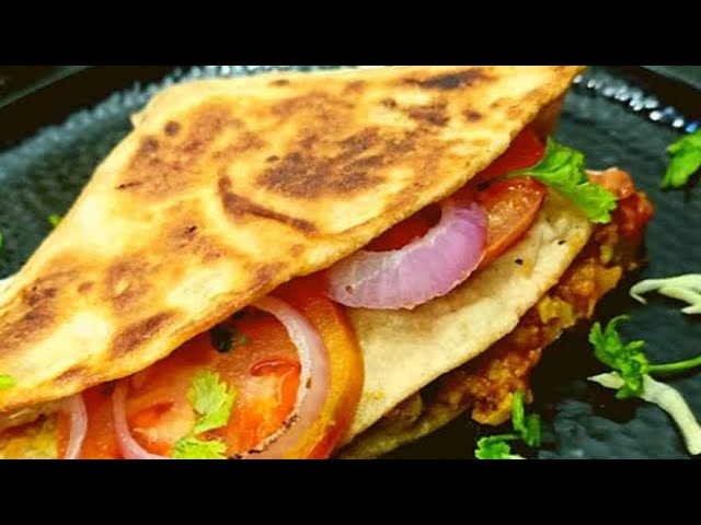 Chapati 🔥wrap 🌯 Recipe||🙃  How To Make 😋wrap Recipe 💯||