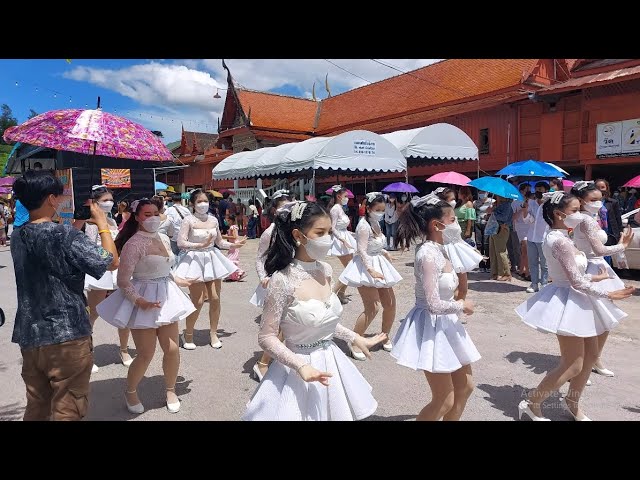 [Samsung🎼4K]【#PhetchaburiDance Workout For Weight Loss】#รำวงเพชรบุรี✿พรพรหมเมืองเพชร❤Kawaii🎼แห่นาค🎤1