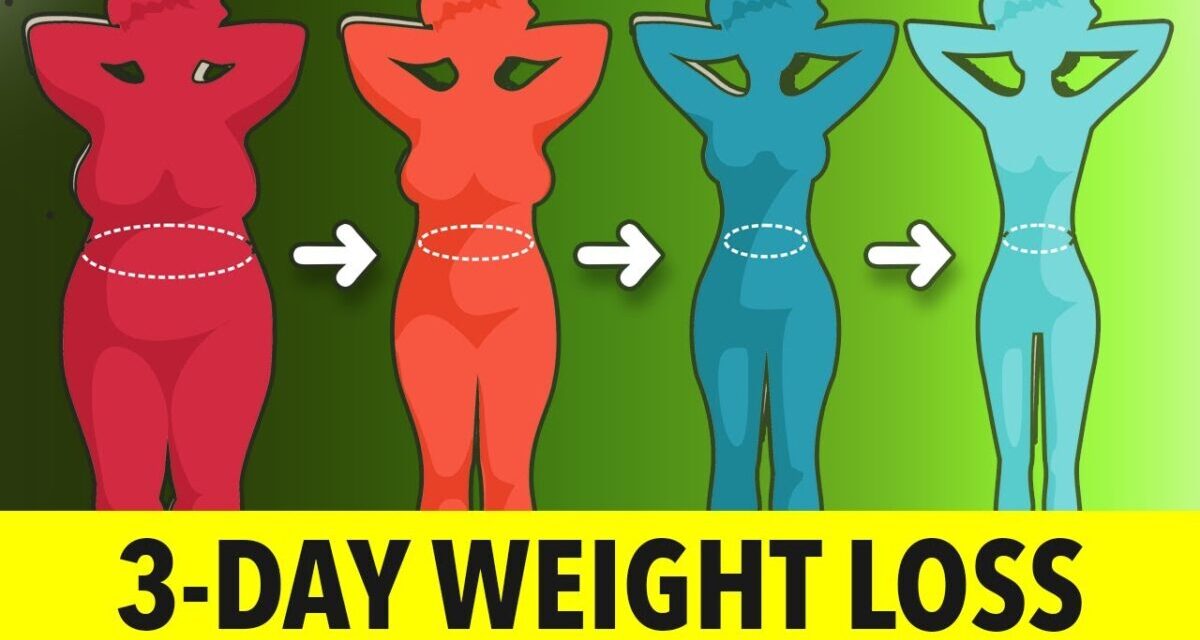 3-Day Weight Loss Challenge: Daily Exercise To Burn Fat