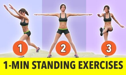 1-Minute Standing Exercises – No Jumping – Weight Loss Workout