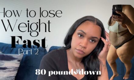 How To Lose Weight FAST | My 80 Pounds Weight Loss Tips Guaranteed To Work