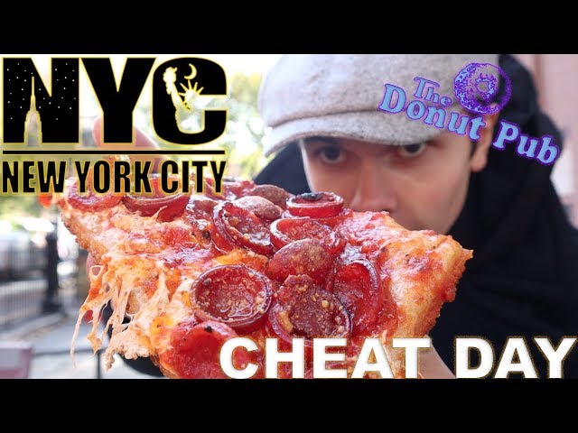 MY NEW YORK CITY CHEAT DAY | Epic Cheat Day | Trying My First CRONUT!