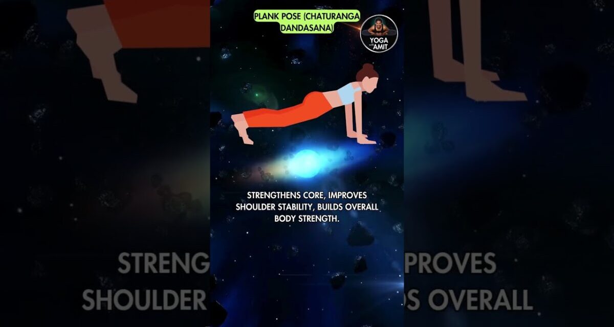 1 Yoga Pose Daily🔥 & #benefits #plankeveryday #yoga #healthylifestyle #yogainspiration #fitness