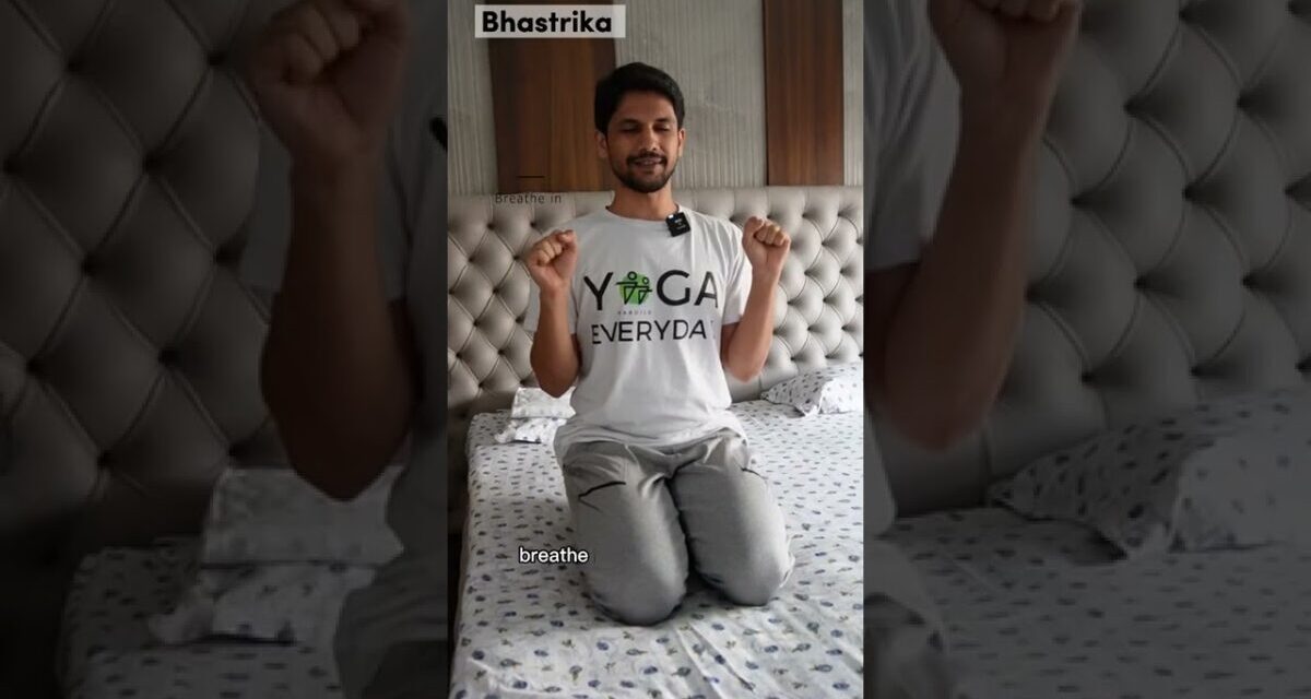 Start Your Everyday With This Energizing Breathing Technique.#953/1000 Days Of Consistency 🙌