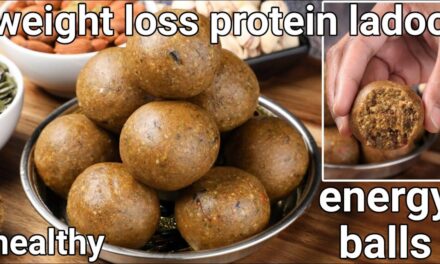 Healthy Energy Protein Balls No Sugar, No Ghee/oil Weight Loss Recipe | Protein Ladoo | Energy Laddu