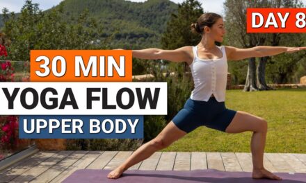 30 Min Yoga Flow For Upper Body Strength | Day 8 – 30 Day Improvers Yoga Challenge