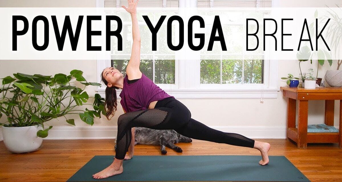 Power Yoga Break  |  Yoga For Weight Loss  |  Yoga With Adriene