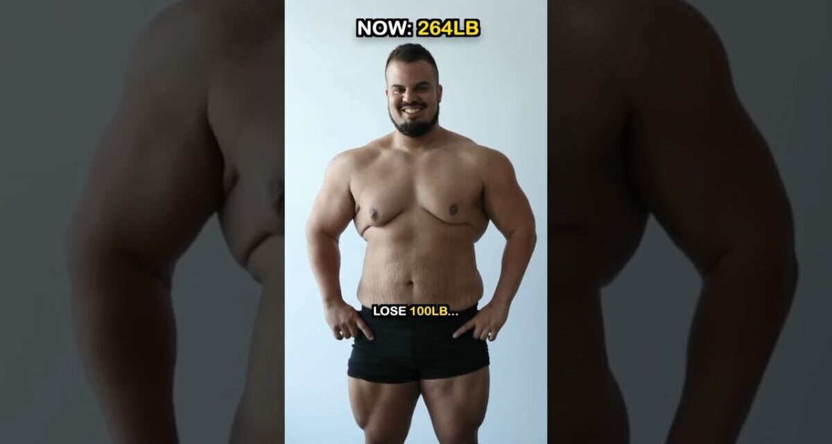 He Lost 100lbs In 5 Months…