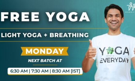 Habuild YOGA Challenge | Light Yoga & Breathing | Saurabh Bothra Yoga | Live M