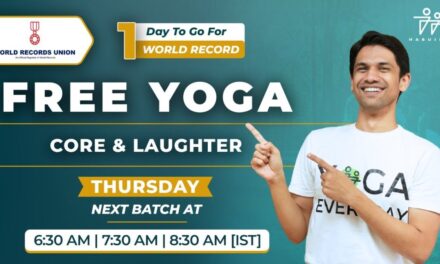 Habuild Yoga | Core & Laughter |  @saurabhbothra  Yoga | Live M