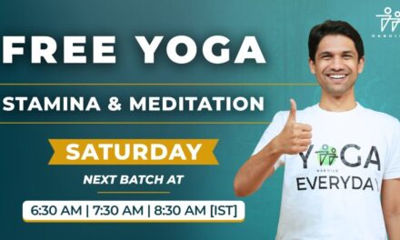 Habuild Yoga | Stamina & Meditation  |    @saurabhbothra    Yoga | Live M