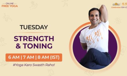 ART OF LIVING | 21Days FREE YOGA |  Tuesday – STRENGTH & TONING   | Live – Morning