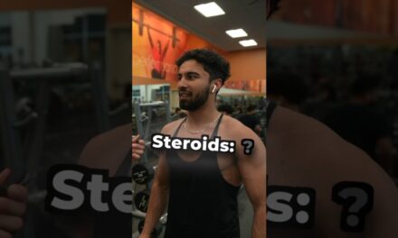 21 Year Old Already Taking Steroids…