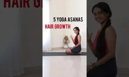Yoga Asanas Improves Blood Circulation & Strengthens Hair Follicles#yogaforhair #hairfall#hair#yoga