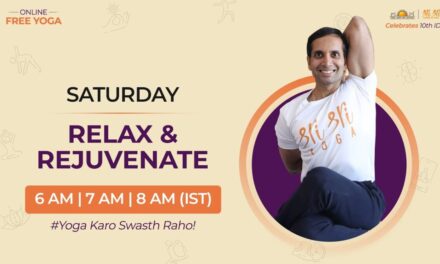 ART OF LIVING | FREE YOGA | Saturday – RELAX & REJUVENATE | LIVE – MORNING