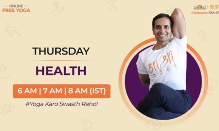 ART OF LIVING | FREE YOGA | Thursday – HEALTH | LIVE – MORNING