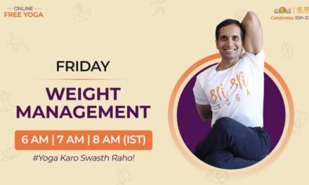 ART OF LIVING | FREE YOGA | Friday – FAT BURN & WEIGHT MANAGEMENT | Live – Morning