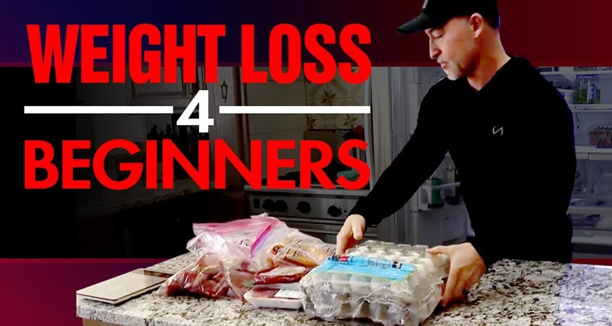 How To Meal Prep For Weight Loss For Beginners (LOSE THE WEIGHT!)