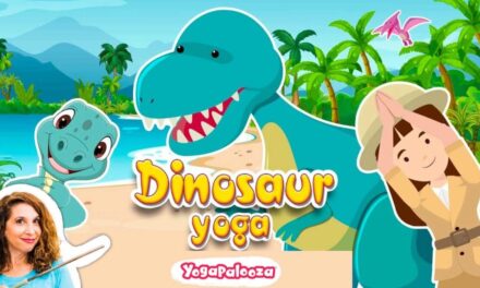 Dinosaur Yoga! March, Stretch, Breathe And Roar Like A Dinosaur!