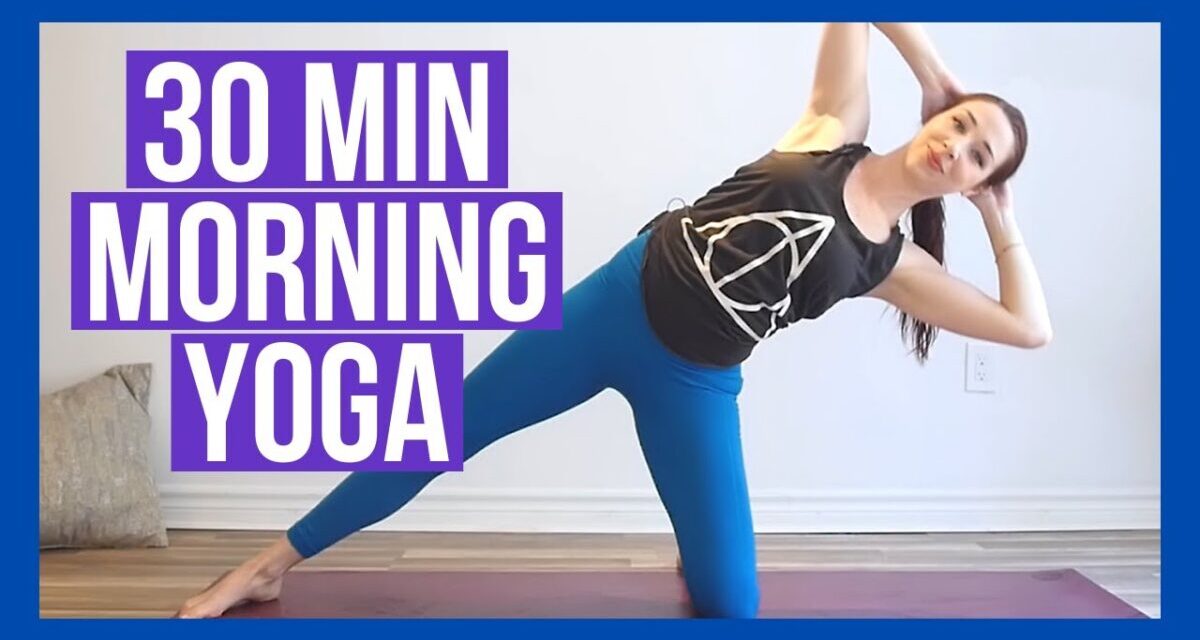 30 Min Morning Yoga Stretch To WAKE UP – Sunrise Yoga At Home