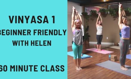 60 Minute Yoga Class – Vinyasa 1 Beginner Friendly Flow