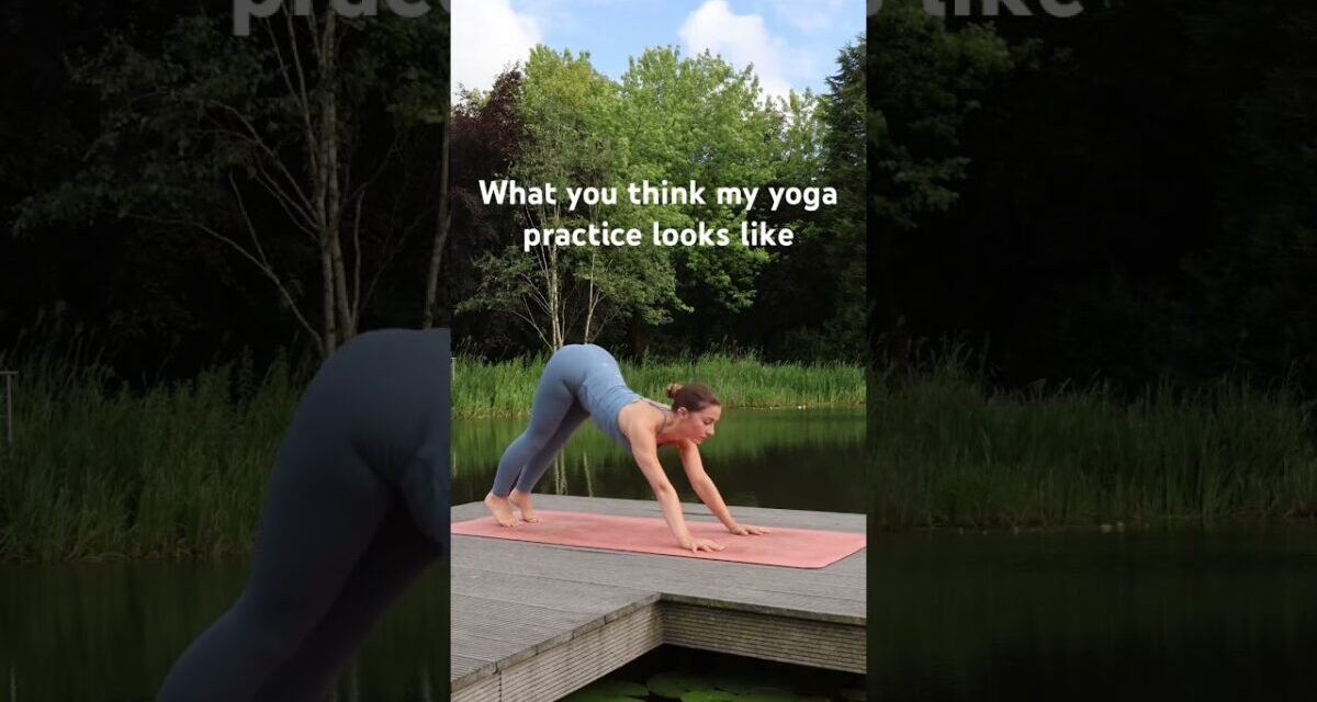 The Reality Of Practicing Yoga 😂 Am I Right?
