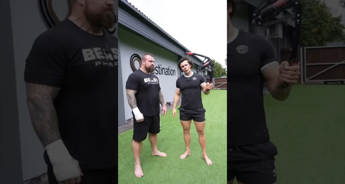 World’s Strongest Man Vs World’s Strongest Bar
