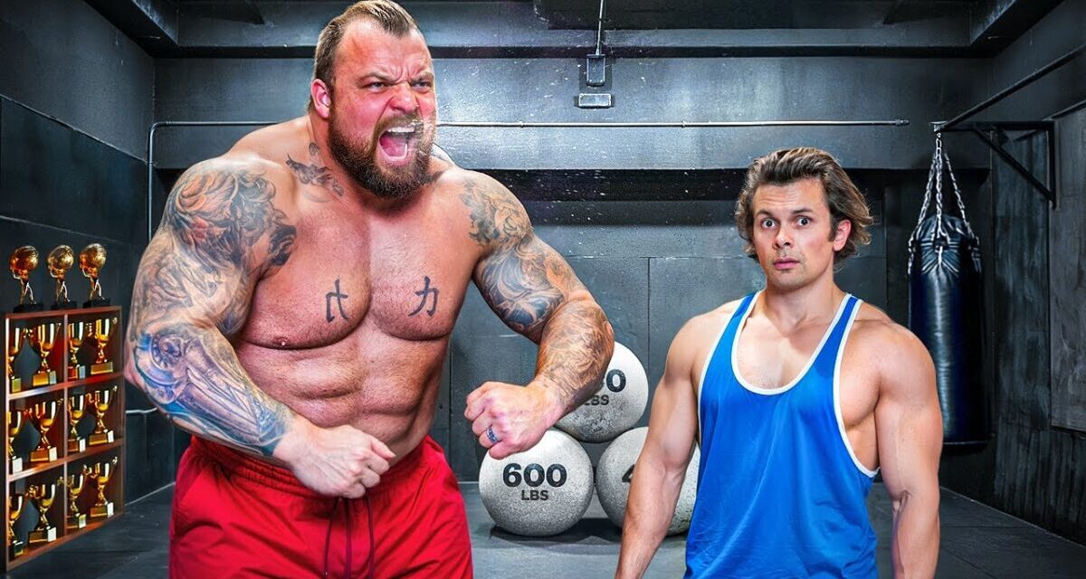 I Survived 24 Hours W/ World’s Strongest Man Eddie Hall