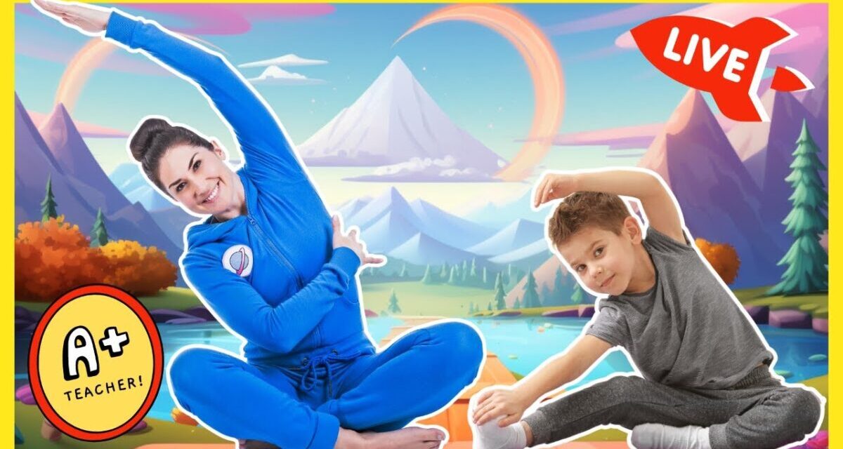 Cosmic Kids Yoga Adventures & Stories For Kids Age 3-9+ – Interactive Livestream! 🔴