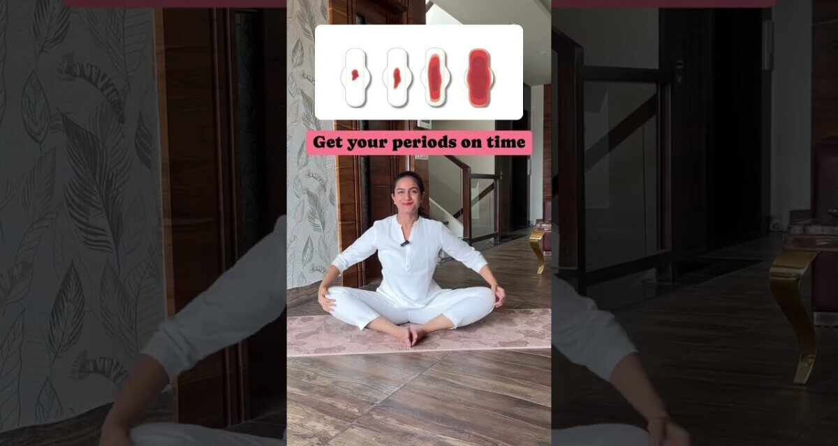 Irregular Period? PCOD/PCOS? Practice These Asanas Regularly Along With A Healthy Diet & Lifestyle!✨