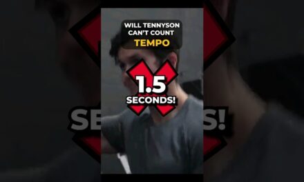 Will Tennyson Can’t Count #tempo 1…2…3…4