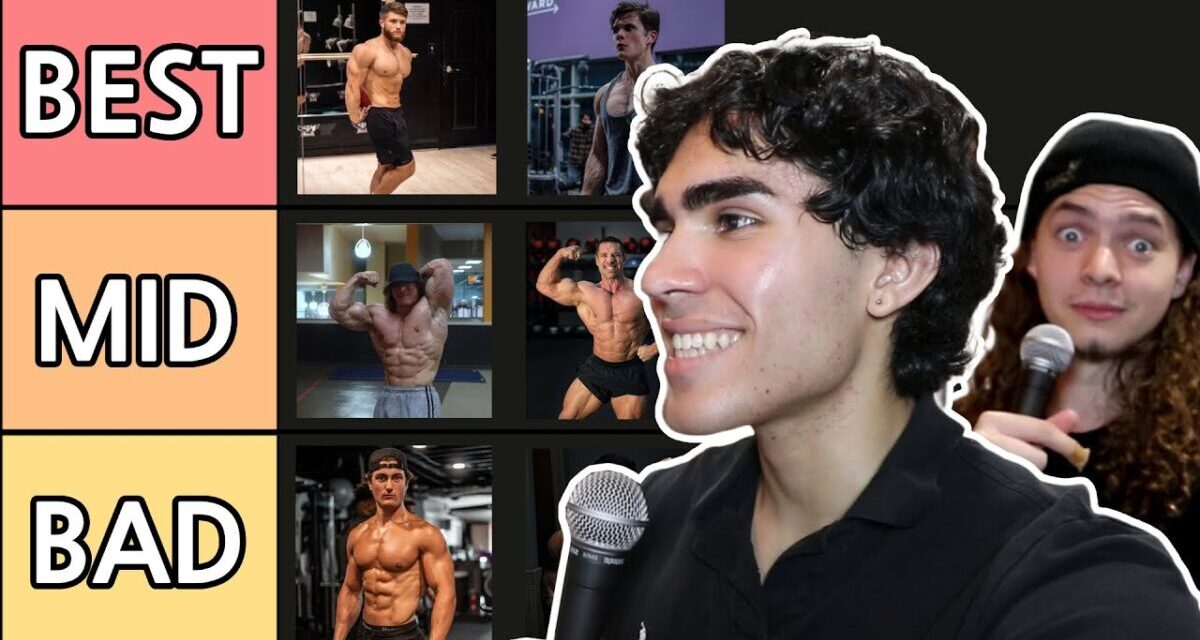The DEFINITIVE Fitness Influencer Tier List