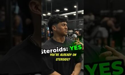 22 Year Old Takes Steroids