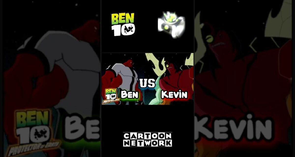 EPIC Ben 10 BATTLE Against Kevin Levin! #shorts #ben10 #ben10classic #kevinlevin