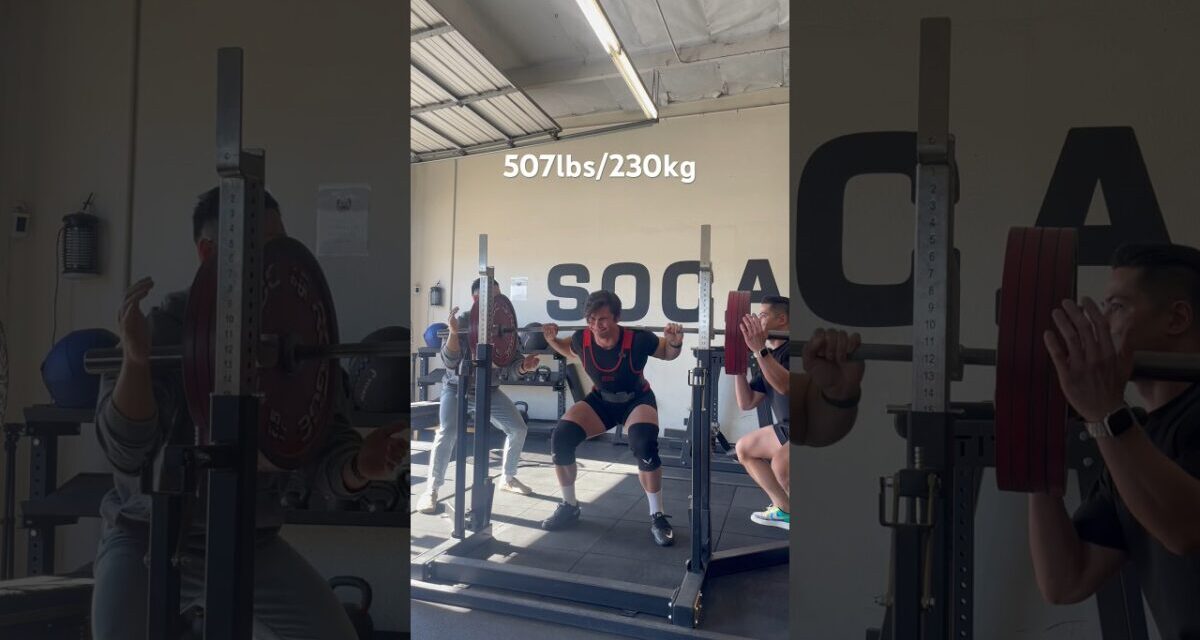 First 500lbs+ Squat Attempt Ever