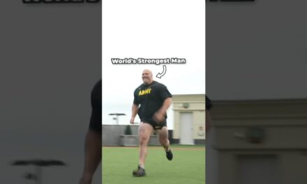 World’s Strongest Man Vs Army Fitness Test