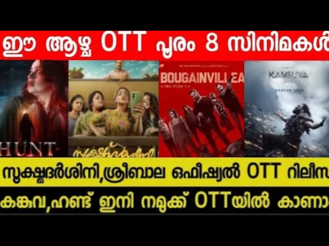 New Malayalam Movie Pani, Lucky Bhaskar OTT Release Tommorrow | This Week OTT Release Movies| HerOTT