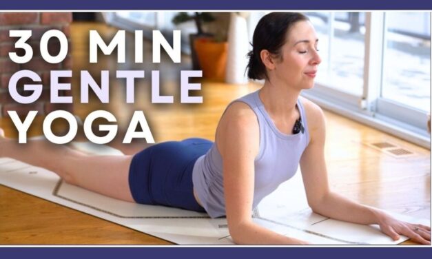 30 Min Gentle Yoga For Flexibility & Stress Reduction