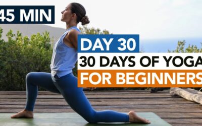 45 Min Beginner Yoga Flow (Day 30) 30 Days Of Yoga For Beginners