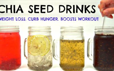Chia Seed Drinks For Weight Loss & Curb Hunger | Joanna Soh