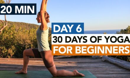 20 Min Beginner Yoga Routine (Day 6) 30 Days Of Yoga For Beginners